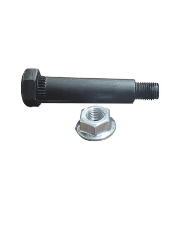 24 Pack 3.25" Non-Greaseable Axle Bolt (Step-Down) w/7/16" Locking Flange Nut (Kit)