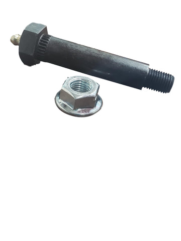 14 Pack 3.25" Greaseable Axle Bolt (Step-Down) w/7/16" Locking Flange Nut (Kit)