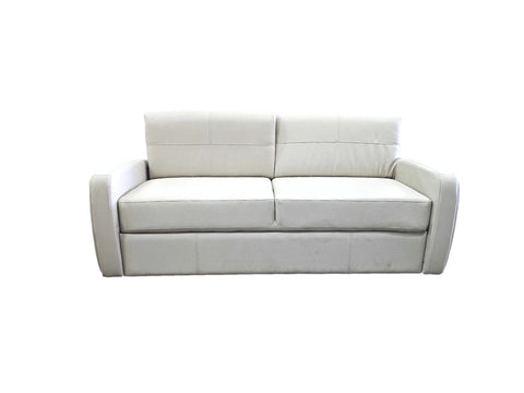 Raedon Home Pull-out Couch 80" Great Lakes Birch- Sunguard Beige Thread (#27)