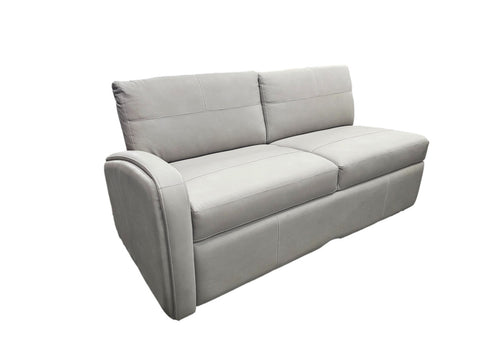 Raedon Jacknife Ensemble Tri-Fold Couch (One Arm) W/Drawer 68" Tatem Sepia- Ficelle Thread (#36)
