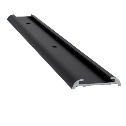 16' Insert Trim - Even Leg Flat 1" Wide - Black Finish
