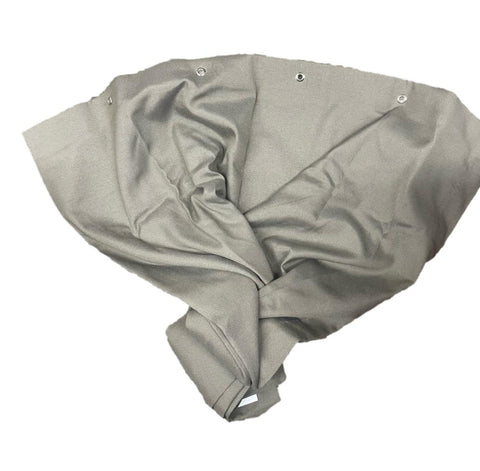 76-1/2"W x 44"L Privacy Curtain - Olive (Tieback Included)