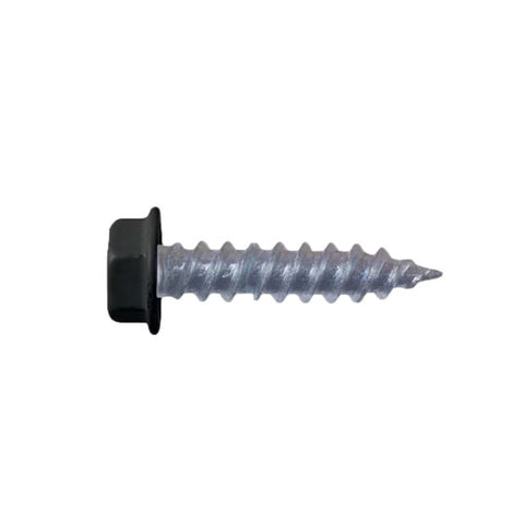 8 X 3/4 Black #8 Hex Washer Head Screw 500PC (012-TR500BL 8 x 3/4)