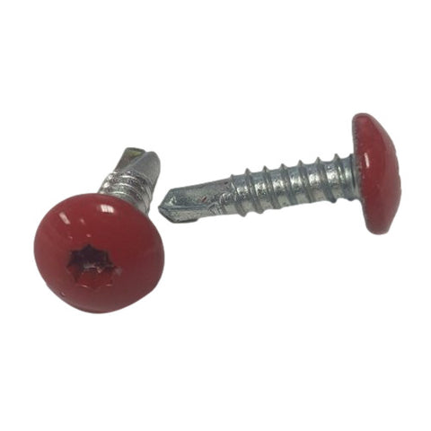 1lb of 3/4" Double Square Truss Screws - Red