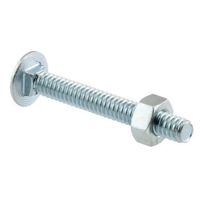 6 Lobe Truss Nut w/1.25" Carriage Bolt Square Shoulder 5/16-18 Kit