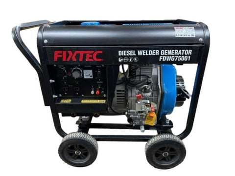 Single-Cylinder 4 Stroke Air Cooled Diesel Engine 3000rpm Portable 2 in 1 Diesel Generator Welder (FDWG75001)