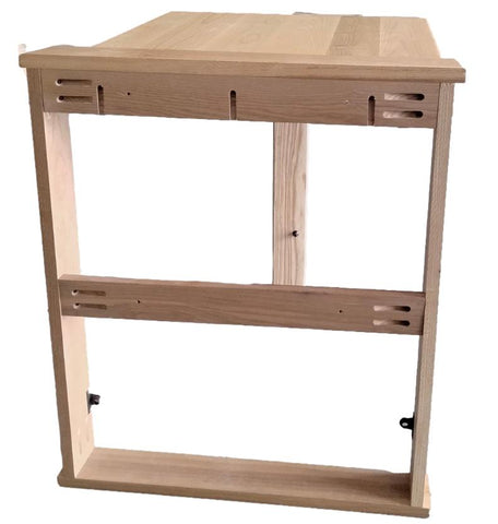 RV Wall Hugger Table - Oak