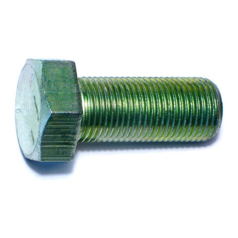 5/8"-18 x 1-1/2" Green Rinsed Zinc Hex Cap Screws (Pack of 5) (06211-5P)