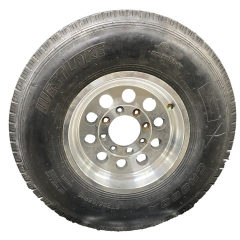 Westlake ST235/85R16 Aluminum Wheels 8-6.5  - New Surplus