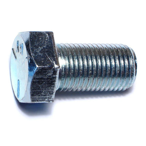9/16"-18 x 1" Zinc Hex Cap Screws (1 lb Bag)