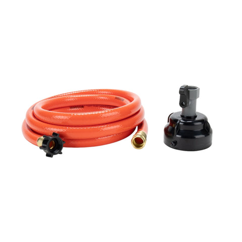RhinoFLEX 10-Foot Clean Out Hose with Rinser Cap for RV Sewer Systems | 22999