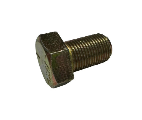 5/8"-18 x 1" Yellow Zinc Hex Cap Screws (00980)