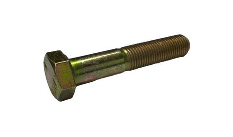 3/8"-24 x 2" Yellow Zinc Hex Cap Screws (1lb Bag) (00861)