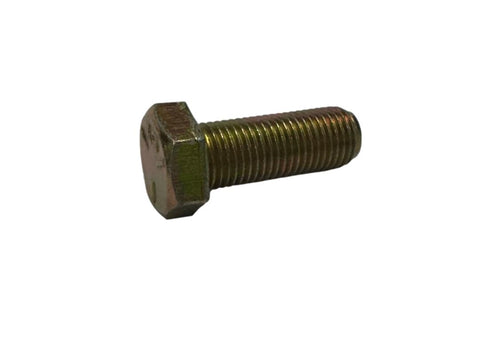 3/8"-24 x 1" Yellow Zinc Hex Cap Screws (1 lb Bag) (00857)