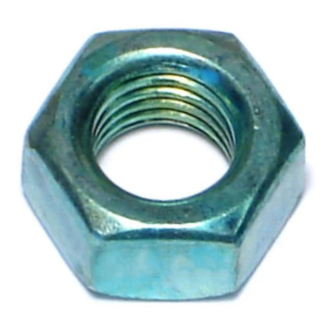 5/16"-24 Green Rinsed Zinc Grade 5 Hex Nuts (10 Pack) (06218)