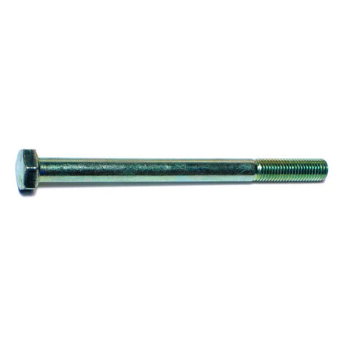 5/16"-24 x 4" Green Rinsed Zinc Hex Cap Screws (1 lb Bag) (06178)