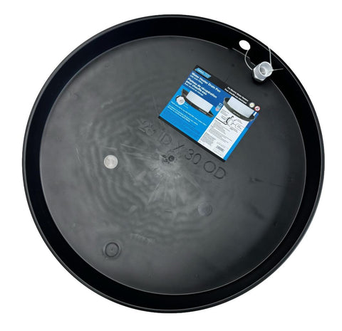 28" Water Heater Drain Pan with PVC Fitting (11410)