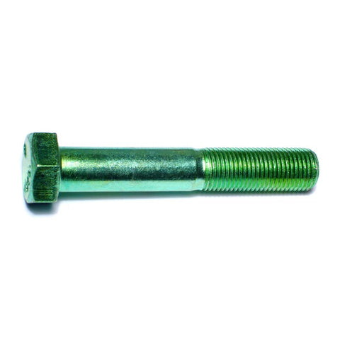 1/2"-20 x 3" Green Rinsed Zinc Hex Cap Screws (1 lb Bag) (06200)