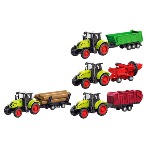 Farm Tractor W/Trailer (TM-3359)