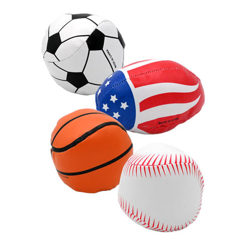 Assorted Stuffed Sport Ball (49-25935)