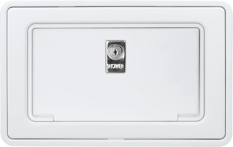 Manufacturers' Select ITC Fontana RV Exterior Shower Box Kit Faucet with Shower Head - White (Box Only No Mounting Plate)