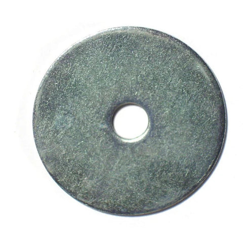 1/4 x 1-1/2" Zinc Plated Grade 2 Steel Fender Washers (5 pack) (50187)