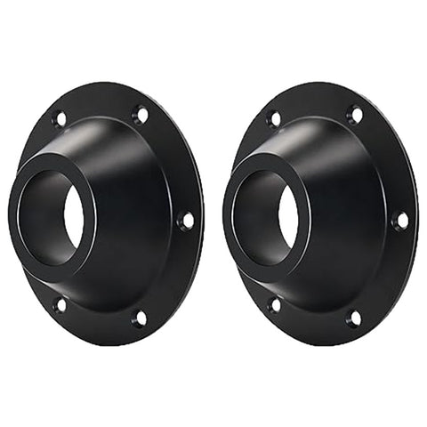 2-Pack Standard Aluminum RV Table Base Mount Black