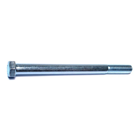 7/16"-14 x 5-1/2" Zinc Plated Coarse Thread Hex Cap Screws (8 Pack) (00328)