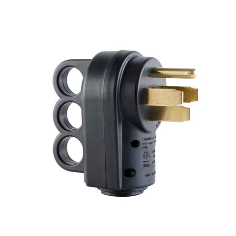 (ED-507P) 50A RV & Marine Replacement Male Plug | Heavy-Duty Power Connector | ED-507P
