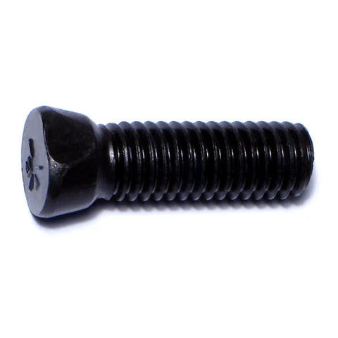7/16"-14 x 1-1/2" Plain Grade 5 Steel Clipped Head Plow Bolts (1 lb Bag) (05673)