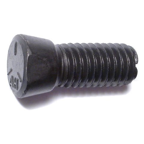 7/16"-14 x 1-1/4" Plain Grade 5 Steel Clipped Head Plow Bolts (1 lb Bag) (05657)