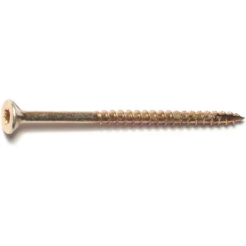 #9 x 3" Zinc Star Drive Interior Nibs Bugle Head Wood Screws (24108)