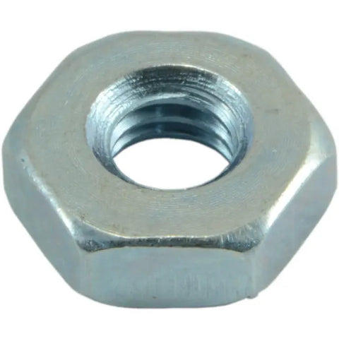 #8-32 Zinc Plated Grade 2 Coarse Thread Hex Machine Screw Nuts (10256)