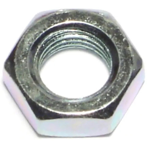 Midwest Fastener 3/8"-24 x 5/8" Zinc Plated Fine Thread Hex Jam Nuts (80363)