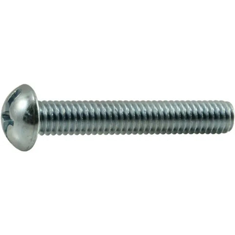 Midwest Fastener 5/16"-18 x 2" Zinc Plated Coarse Thread Combo Round Head Machine Screws (80249)