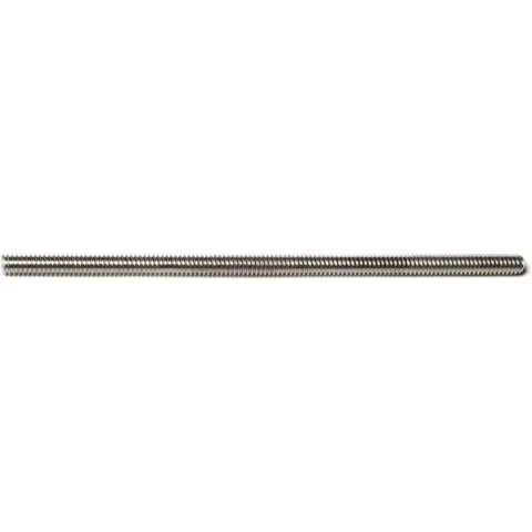 Midwest Fastener 1/4"-20 x 6" Zinc Plated Grade 2 Coarse Thread Threaded Rods (80819)