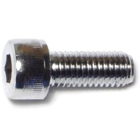 Midwest Fastener 5/16"-18 x 3/4" Chrome Plated Grade 8 Coarse Thread Knurled Socket Cap Screws (87152)
