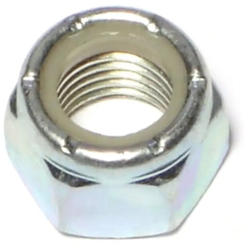 Midwest Fastener 7/16"-20 Zinc Plated Grade 2 Fine Thread Nylon Insert Lock Nuts (80281)