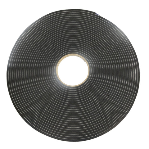 PVC Foam Tape .188" x .500" x 50' Black (TPV15100308)