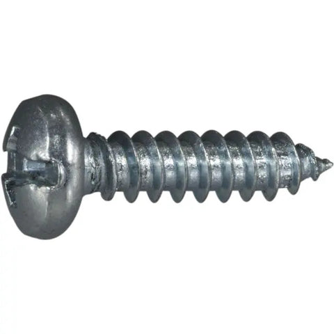 Midwest Fastener #10 x 3/4" Zinc Plated Combo Pan Head Sheet Metal Screws (21283)