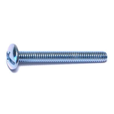 #8-32 x 1-1/2" Zinc Plated Steel Coarse Thread Combo Truss Head Machine Screws (24224)