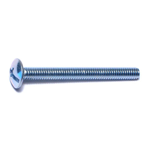 #8-32 x 1-3/4" Zinc Plated Steel Coarse Thread Combo Truss Head Machine Screws (24039)