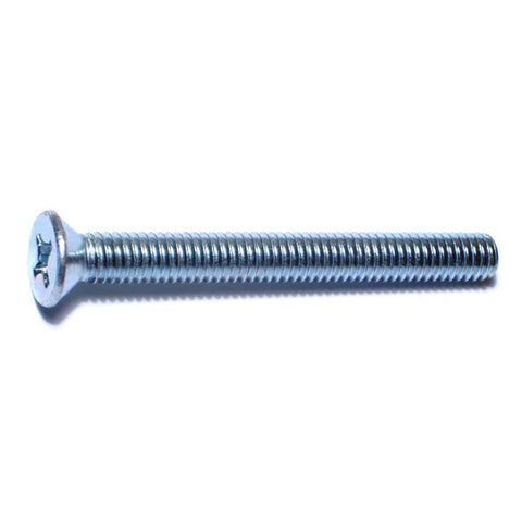 5/16"-18 x 3" Zinc Phillips Flat Head Machine Screws (80219)