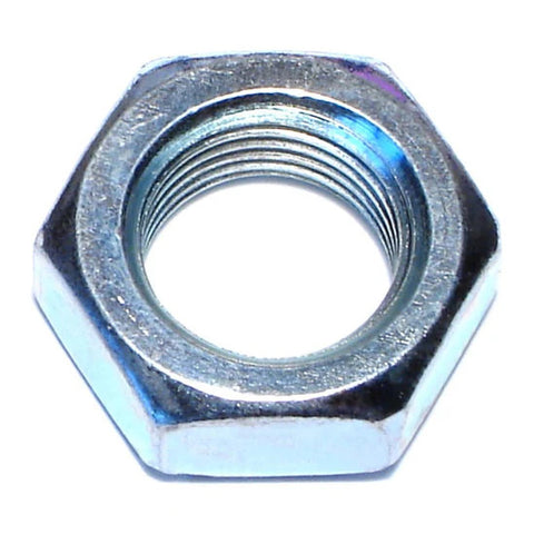 5/8"-18 x 1-1/16" Zinc Plated Steel Fine Thread Hex Jam Nut (80367)