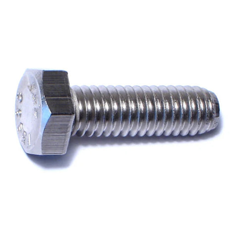 5/16"-18 x 1" 18-8 Stainless Steel Coarse Thread Hex Cap Screw (81752)