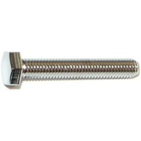 8mm-1.25 x 50mm Chrome Plated Class 8.8 Coarse Thread Hex Cap Screw (87108)