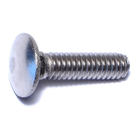 1/4"-20 x 1" 18-8 Stainless Steel Coarse Thread Carriage Bolt (83442)