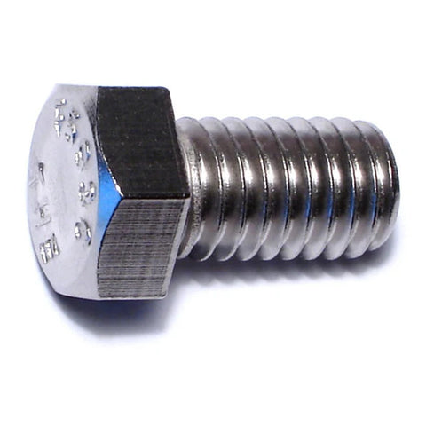 7/16"-14 x 3/4" 18-8 Stainless Steel Coarse Thread Hex Cap Screw (82571)