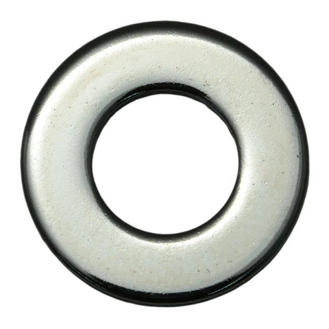 5/16" x 11/32" x 11/16" Chrome Plated Grade 2 Steel SAE Flat Washer (87045)