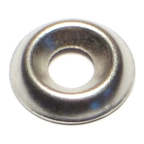 #8 x 13/64" x 17/32" 18-8 Stainless Steel Finishing Washers (82182)